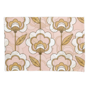 Retro floral: seamless vintage pattern. pillowcase