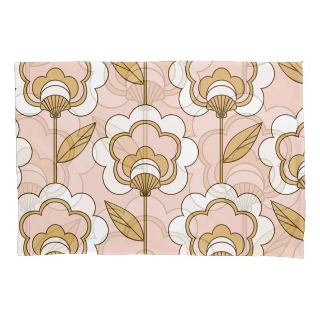 Retro floral: seamless vintage pattern. pillowcase (Front)