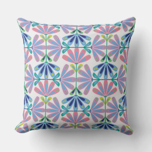 Retro Floral Series 01 Medium Cushion