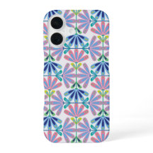 Retro Floral Series Half-drop