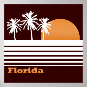 Retro Florida Poster