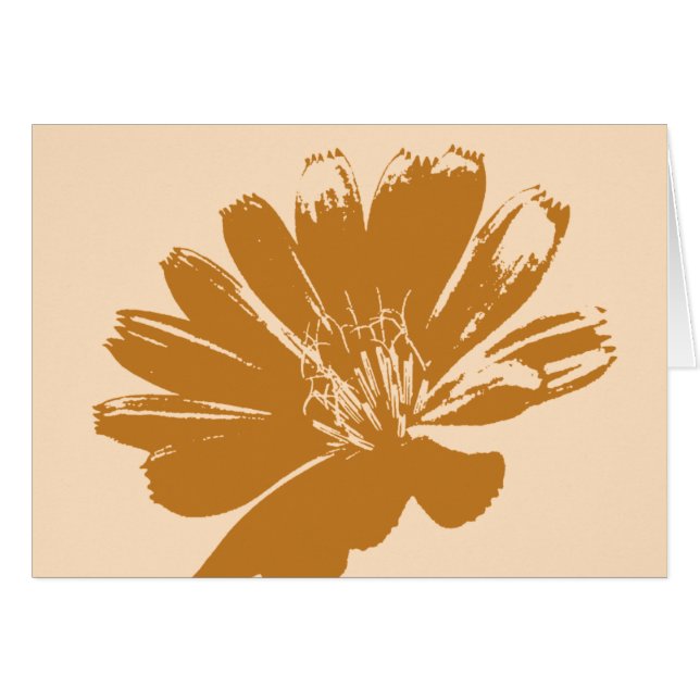 Retro Flower Art (Front Horizontal)