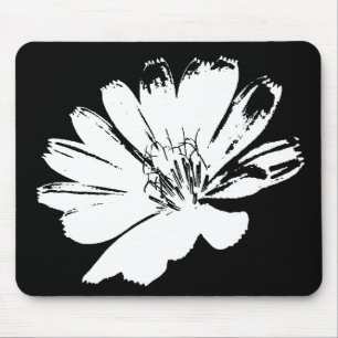 Retro Flower Art Mouse Mat