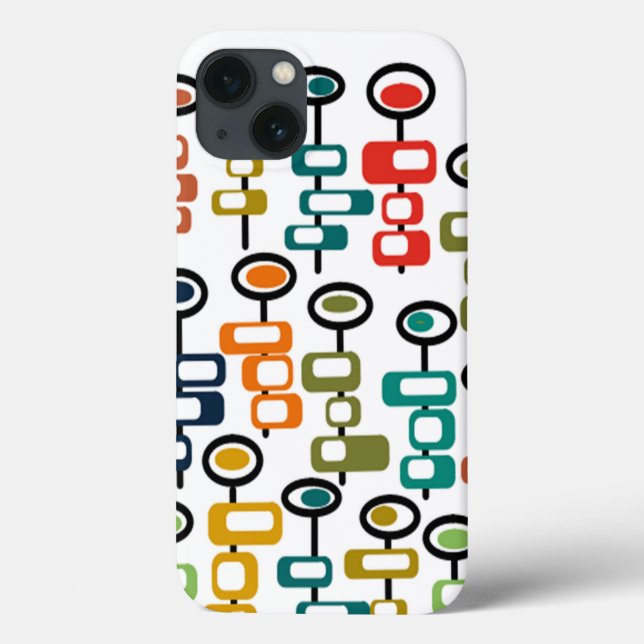 Retro Flower Garden Case-Mate iPhone Case (Back)