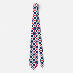 Retro Flower Power Tie