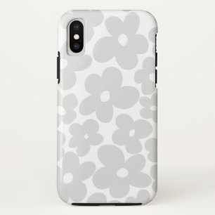 Retro Flowers #3 #floral #pattern #decor #art iPhone X Case