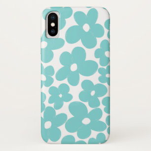 Retro Flowers #4 #floral #pattern #decor #art iPhone X Case