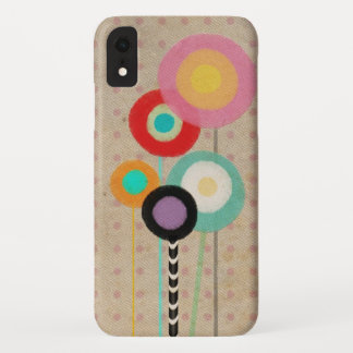 Retro Flowers iPhone XR Case