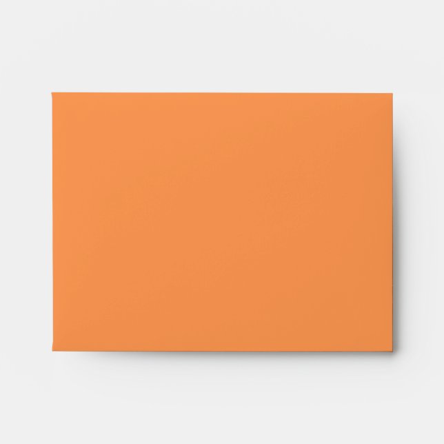 retro flowers note card envelope (Front)