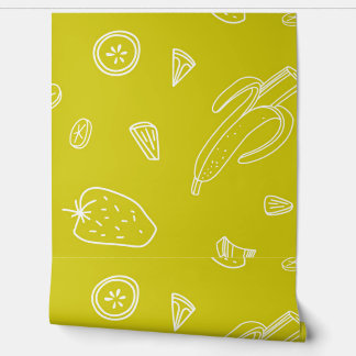 Retro food Wallpaper