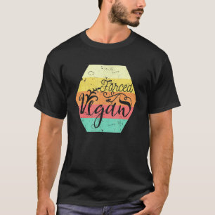 Retro Forced To Go Vegan T-Shirt