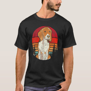 Retro Forest Trees Beagle Owner Cute Dog Animal B T-Shirt