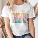 Retro "Forever Chasing Sunsets" T-Shirt<br><div class="desc">Retro "Forever Chasing Sunsets" T-Shirt</div>