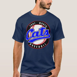Retro Fort Worth Cats Baseball TShirt 1