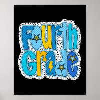 Retro Fourth Grade Back To School Boys Kids First
