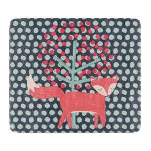 Retro Fox Cutting Board