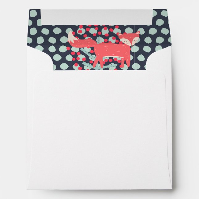 Retro Fox Envelopes (Back (Bottom))