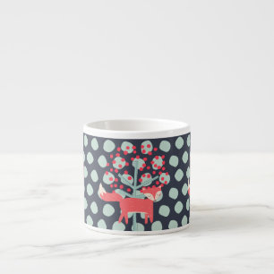 Retro Fox Espresso Cup