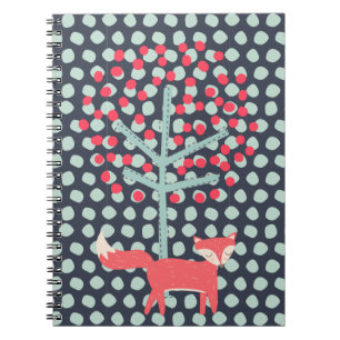 Retro Fox Notebook