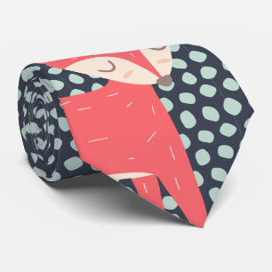Retro Fox Tie