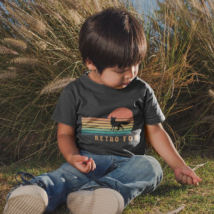 Retro Fox Toddler T-Shirt
