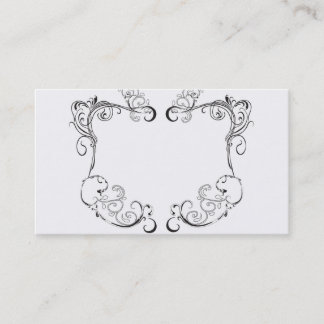 Retro frame Business Card