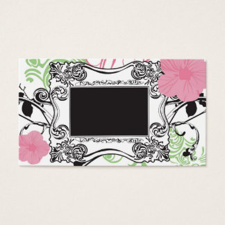 Retro frame Profile Card