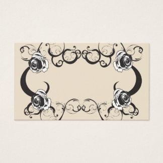 Retro frame Profile Card