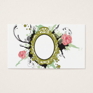 Retro frame Profile Card