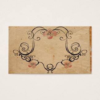 Retro frame Profile Card