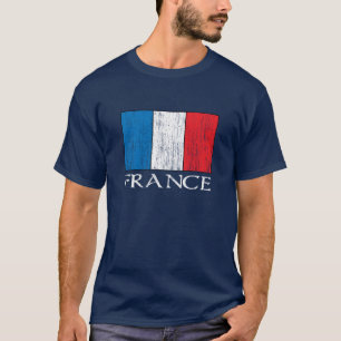 Retro France Flag t-shirt
