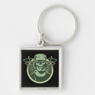 Retro Frankenstein Key Ring