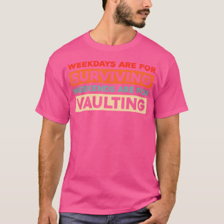 Retro Free Running Runner Traceur - Vintage Parkou T-Shirt