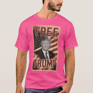 Retro Free Trump Shirt Vintage Free Donald Trump 2