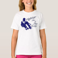 Retro Freedom Fighter for a Free Life Skater