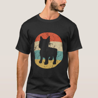 Retro French Bulldog Dog Breed Icon T-Shirt