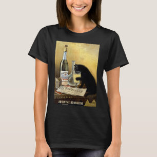 Retro french poster "absinthe bourgeois" T-Shirt