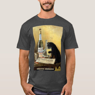 Retro french poster "absinthe bourgeois" T-Shirt