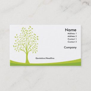 Retro Fresh Business Cards