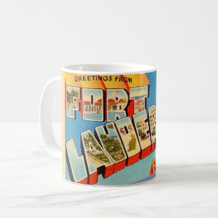 Retro Ft Lauderdale Florida Mug