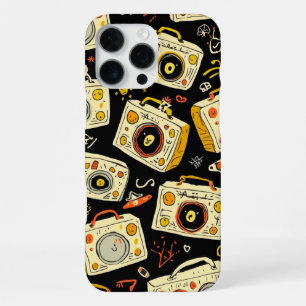 Retro Fun Music Lover Gifts iPhone 16 Pro Max Case