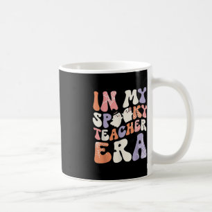 Retro Fun Teacher Halloween Cute In My Spooky Teac Coffee Mug