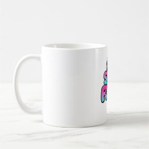 Retro Funky Boombox Icon Mug