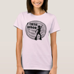 retro FUNKY hippie dance party 1970s DISCO T-Shirt