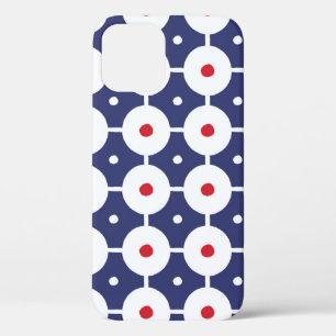 Retro Funky Seamless Vintage Design iPhone 12 Case