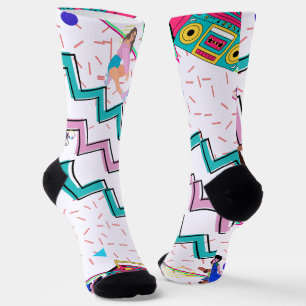 Retro Funky  Socks