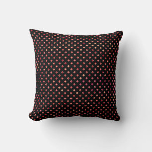 Retro Funky Stripes Art Design Abstract Pillow