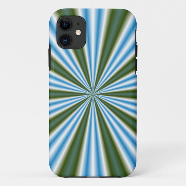 Retro Funky Stripes Seamless Graphic Art 4 Case-Mate iPhone Case (Back)