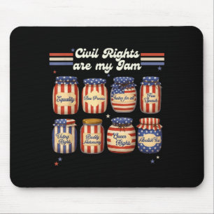 Retro Funny Civil Rights Are Favourite Sarcastic Mouse Mat