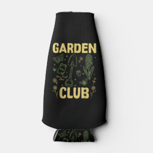 Retro Funny Garden Club Shirt Cute Plant Lover Gar Bottle Cooler